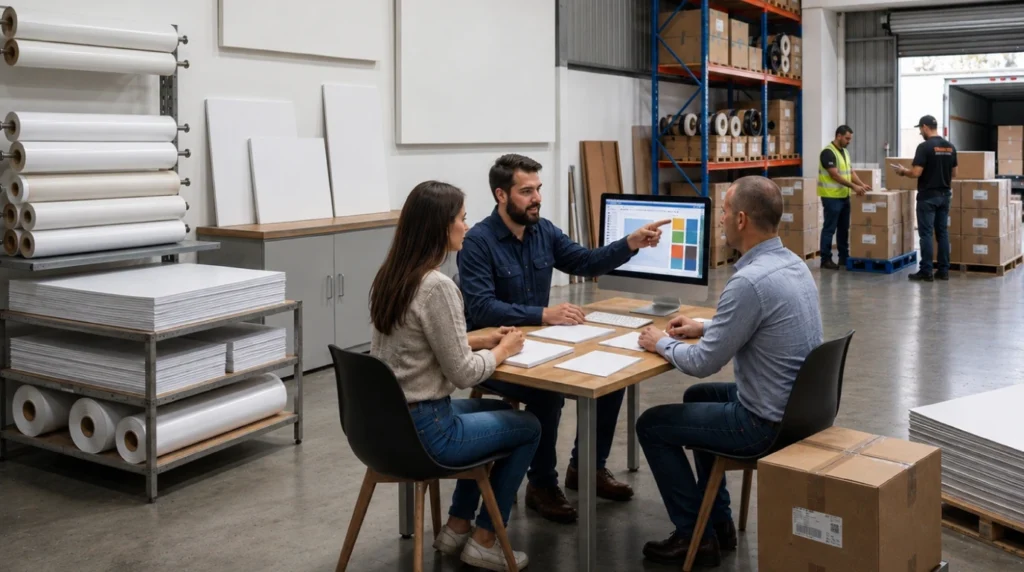 Proveedor de materiales para impresión digital para imprentas y negocios gráficos